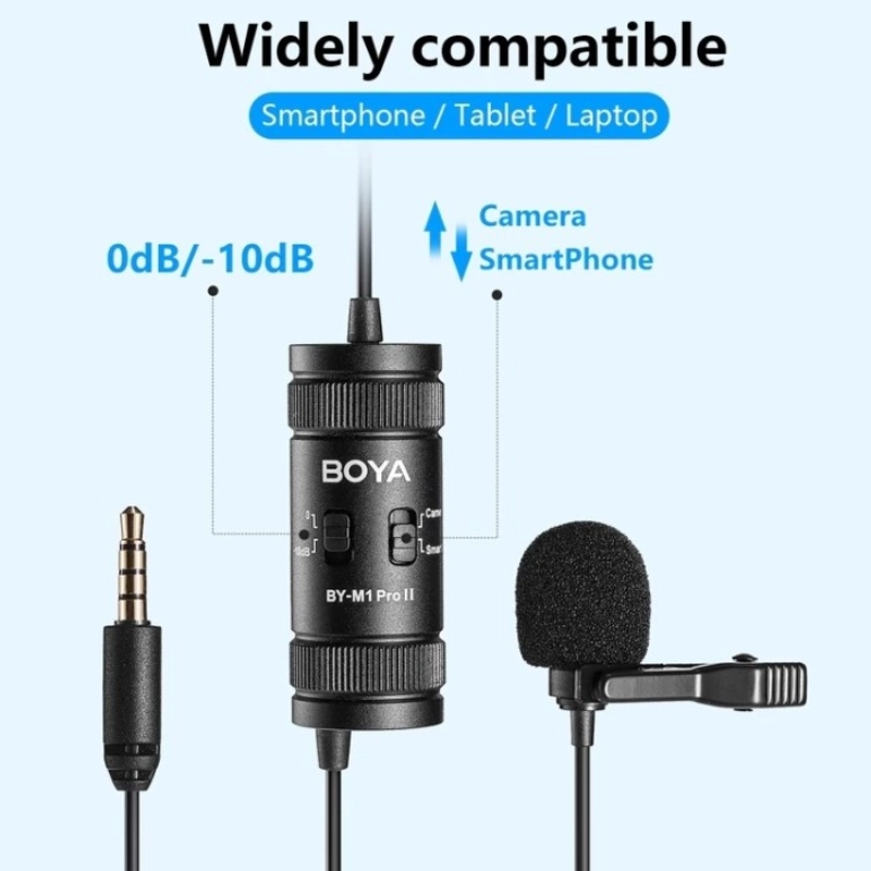 Product image BOYA BY-M1 Pro ll Lavalier Microphone all variant all variant