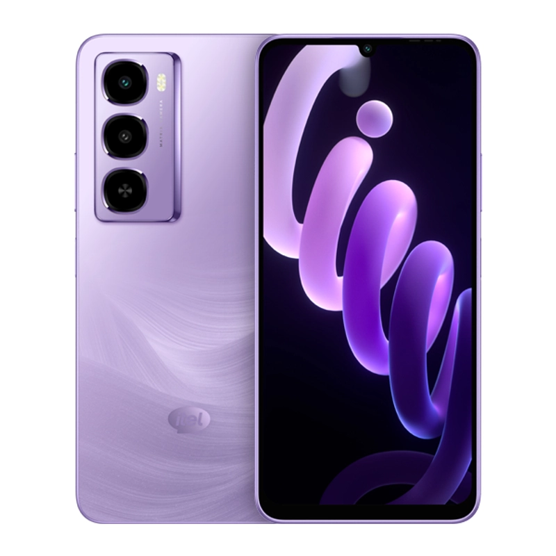 Product image [jikalaku] itel CITY 100 4G Garansi Resmi 6/128GB Fairy Purple