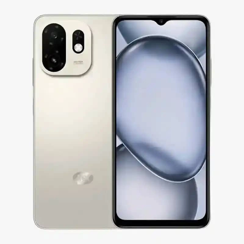 Product image [jikalaku] itel A100C UNISOC T7100 IPS LCD 6.6 inci Garansi Resmi 4/64GB Titanium Gold