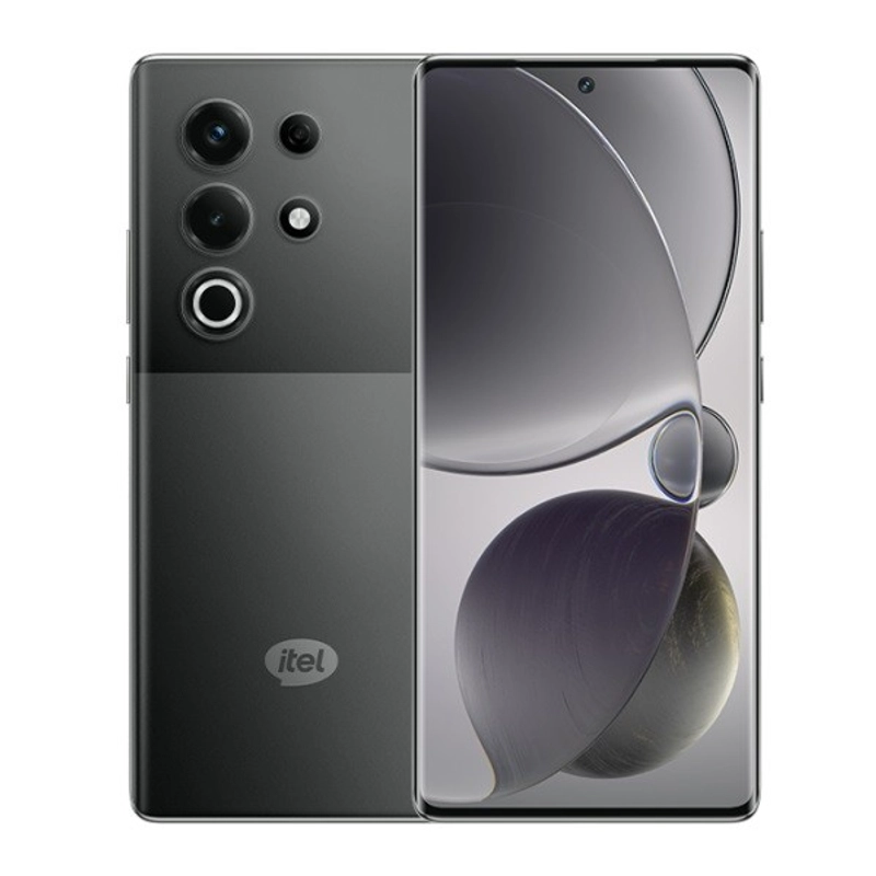 Product image itel S25 Ultra Super Bright AMOLED Curved Display 8/128 GB Bromo Black