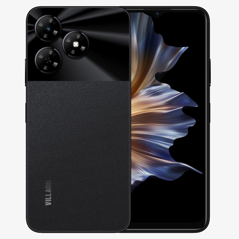 Product image [jikalaku] Villaon V40s 8MP AI Rear Camera 6.52 inch Big Display with Dynamic Bar 4/64GB Black