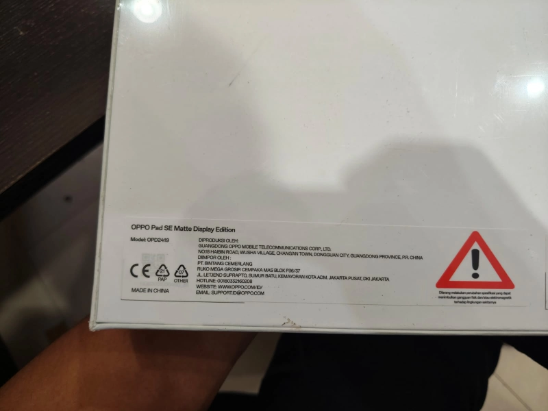 Product image [jikalaku] OPPO Pad SE 4/128GB Starlight Silver Garansi Resmi all variant all variant