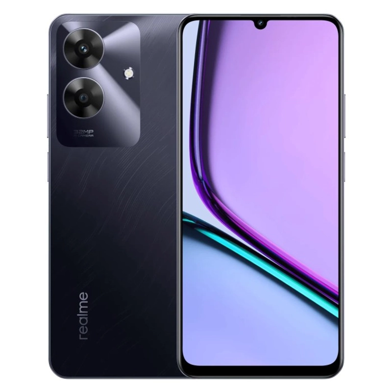 Product image realme Note 60 Garansi Resmi 4/64 GB Marble Black