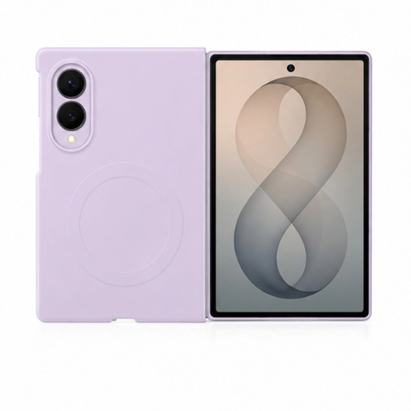 Product image [jikalaku] Samsung Galaxy Z Fold8 Silicone Magnet Case all variant Lavender