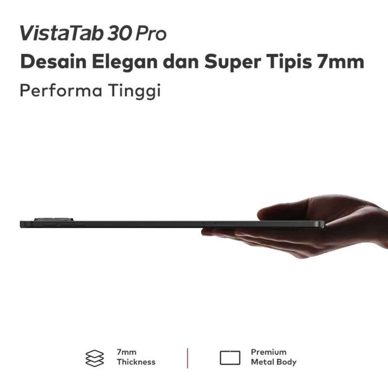 Product image [jikalaku] itel VistaTab 30 Pro 8/256GB Layar 13" FHD+ MediaTek Helio G99 Ultimate Battery 10000mAh - Space Grey Non Keyboard all variant