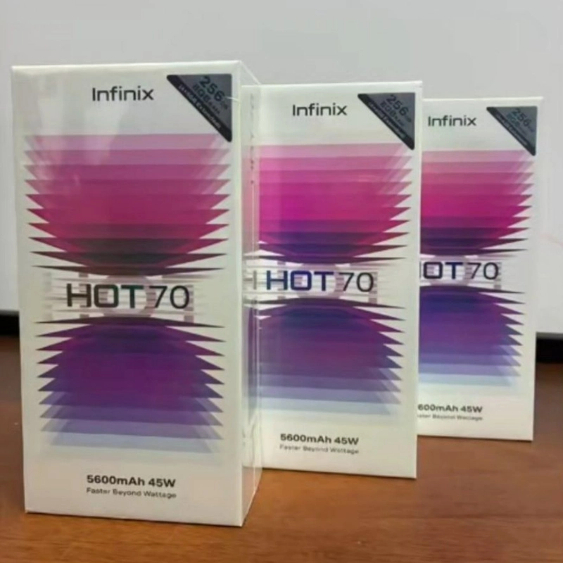 Product image [jikalaku] infinix Hot 70 Garansi Resmi 4/128 GB Black