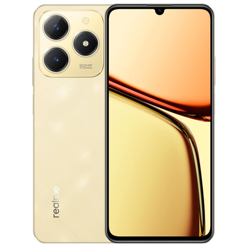 Product image realme C61  8/128GB Garansi Resmi all variant Sparkle Gold
