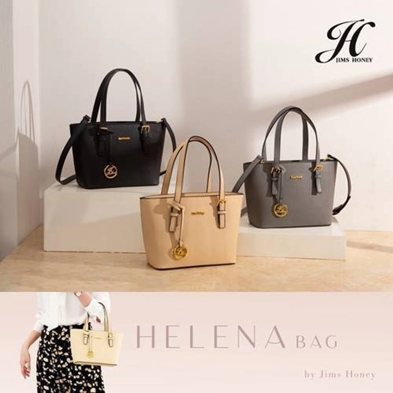 Product image Jims Honey Jakarta - HELENA BAG GREY 20.7 x 17.3 x 9.5