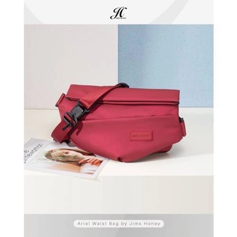 Product image Jims Honey Jakarta - ARIEL WAIST BAG RED 40 x 21 x 13