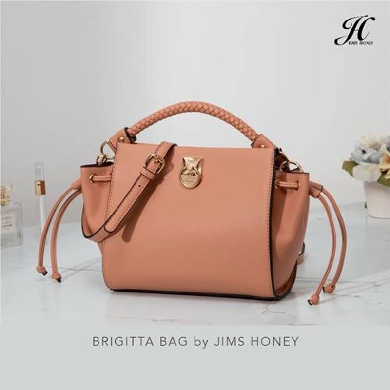 Product image Jims Honey Jakarta - BRIGITTA BAG ORANGE 24 x 21 x 9