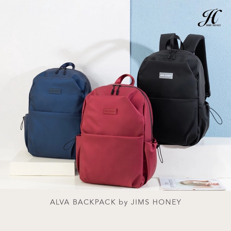 Product image Jims Honey Cianjur - JHC ALVA TAS WANITA Backpack (Tas Gendong Unisex) 580 Gr Army