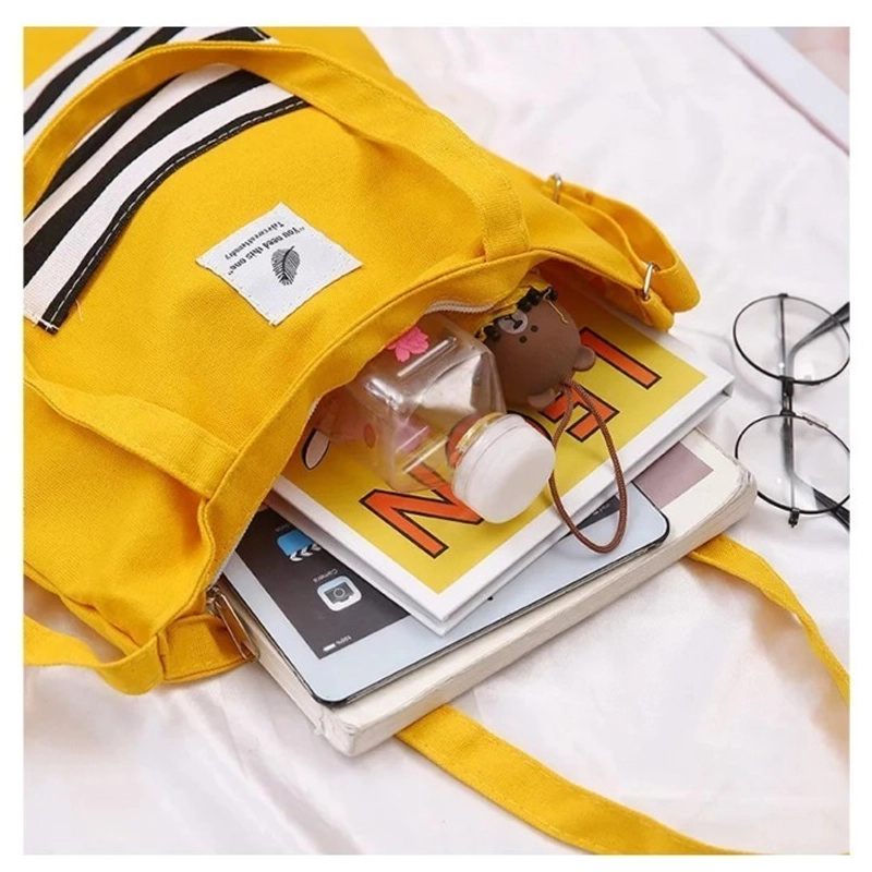 Product image KAHASIL - Tas Selempang Ransel Tote Bag Totebag Wanita 3in1 Multifungsi Polyester KHBAG51 all variant Hitam