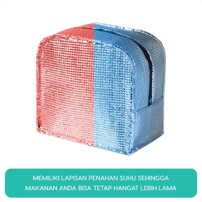 Product image KAMJE Tas Bekal Lunch Cooler Bag Kotak Tempat Penyimpanan Makanan Anak KMJ276 CATS all variant