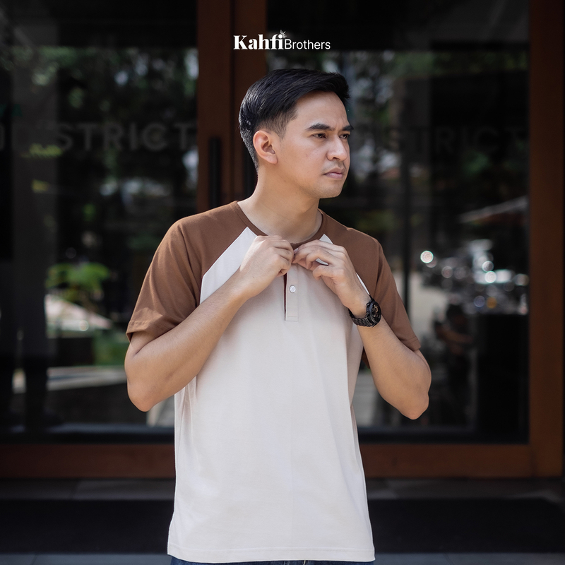 Product image T-shirt Raglan combed - DAN LIGHT BROWN M all variant