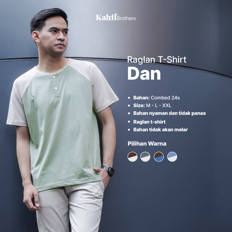 Product image T-shirt Raglan combed - DAN LIGHT BROWN M all variant