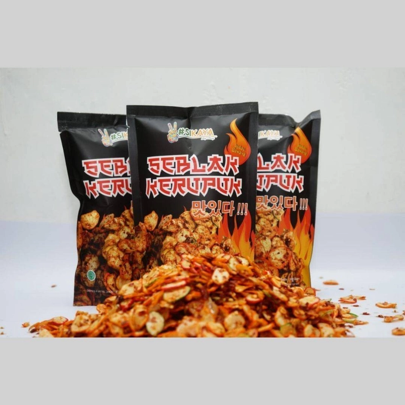 Product image Kakarak Food Sikaya Kerupuk Seblak Pedas