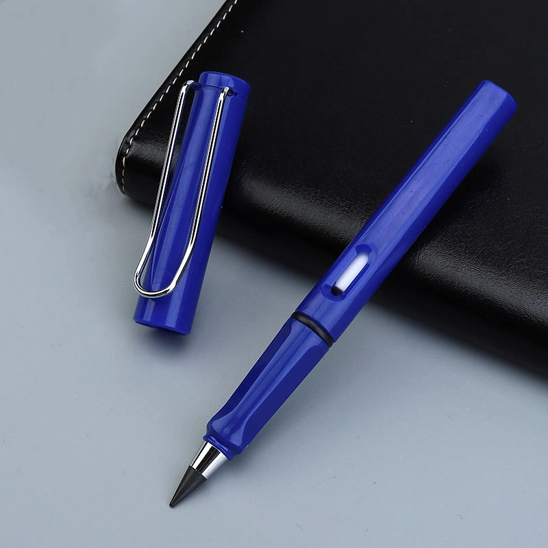 Product image KAMJE Pensil Abadi Tanpa Batas Tidak Bisa Habis Plus Penghapus Untuk Menulis Menggambar KMJ155 all variant NAVY