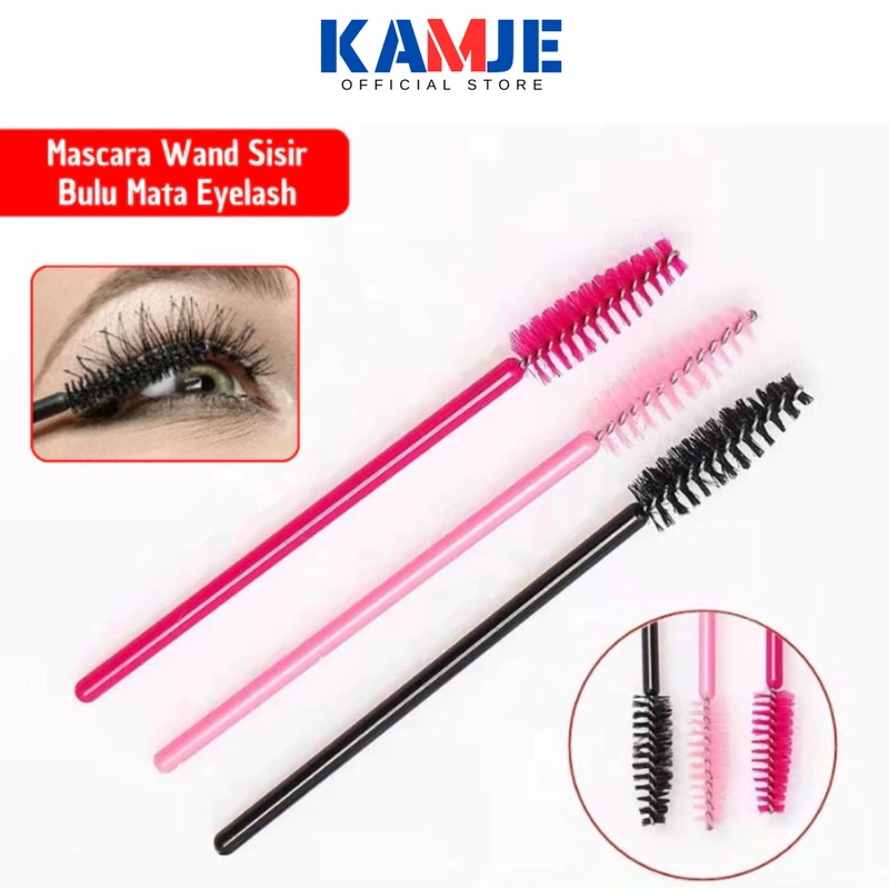Product image KAMJE Sisir Bulu Mata Maskara Wand Glitter Spolie Brush Eyelash Extension Makeup Tools KMJ089 all variant all variant