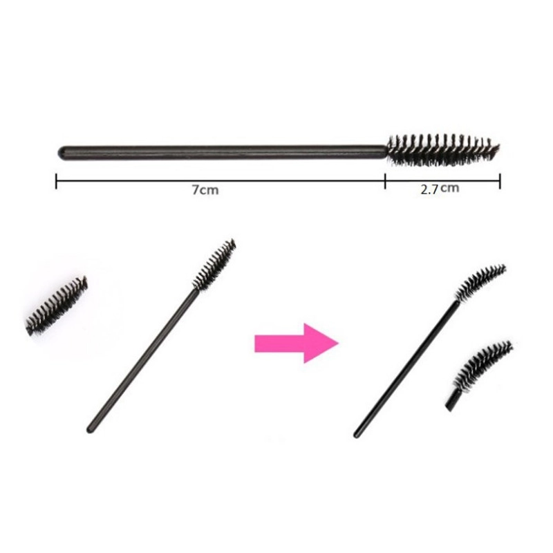 Product image KAMJE Sisir Bulu Mata Maskara Wand Glitter Spolie Brush Eyelash Extension Makeup Tools KMJ089 all variant all variant