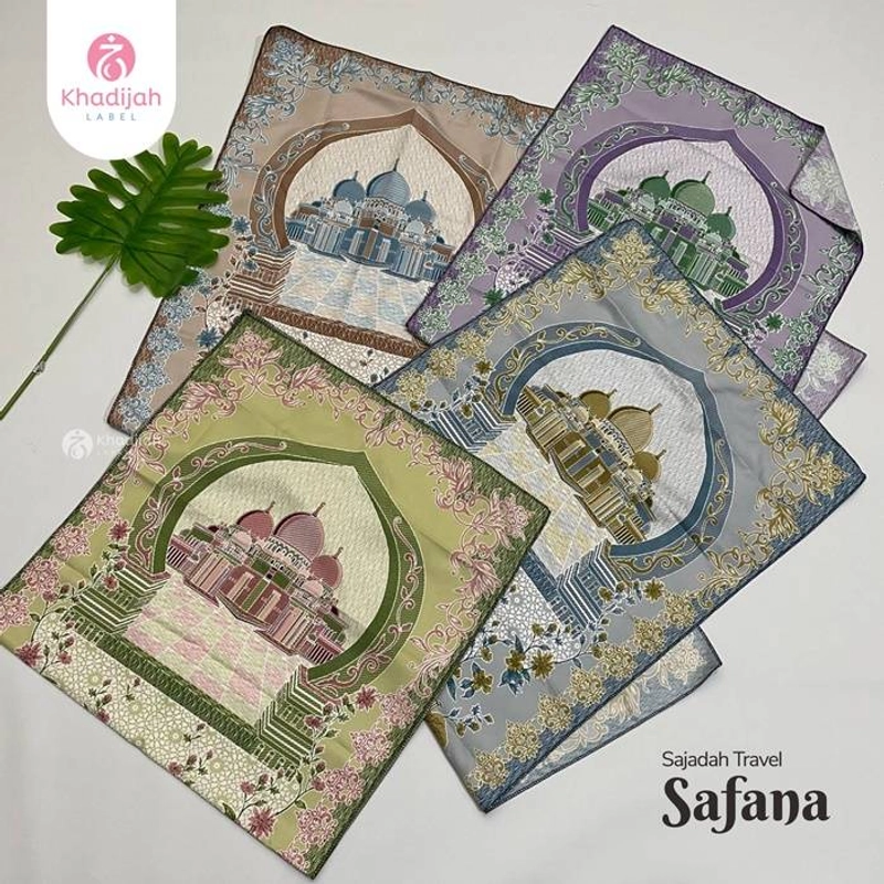 Product image KhadijahLabel DKI - Sajadah Travel Safana All Size Random