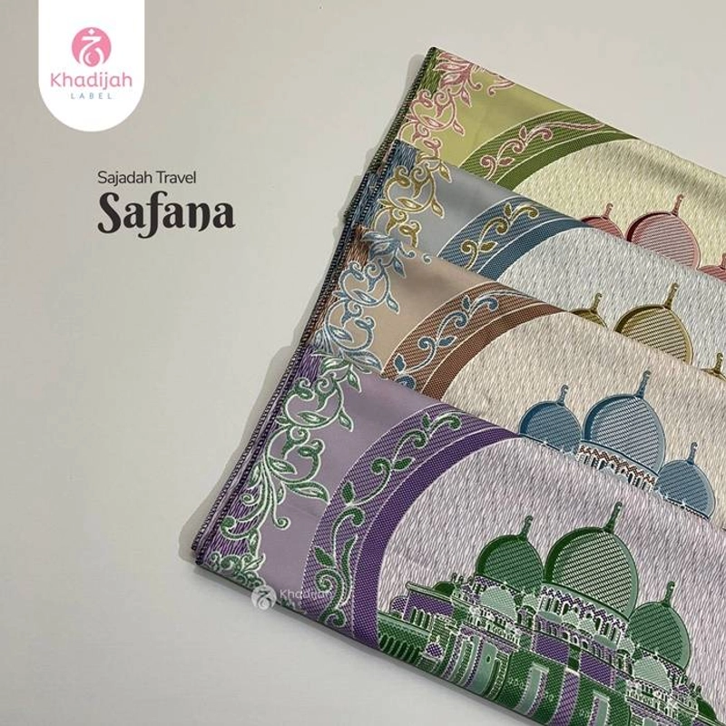Product image KhadijahLabel DKI - Sajadah Travel Safana All Size Random