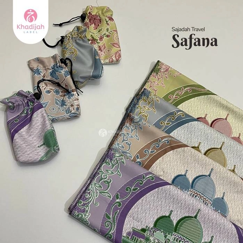 Product image KhadijahLabel DKI - Sajadah Travel Safana All Size Random