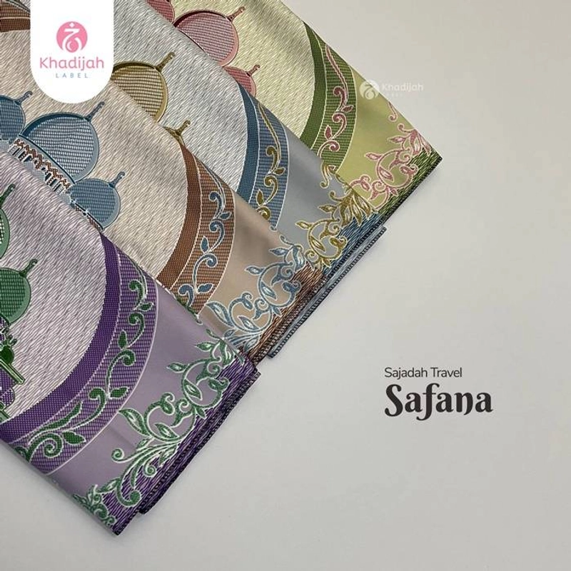 Product image KhadijahLabel DKI - Sajadah Travel Safana All Size Random