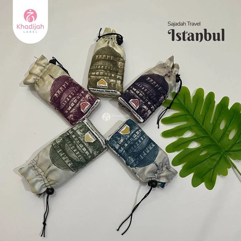 Product image KhadijahLabel DKI - Sajadah Travel Istanbul All Size Random
