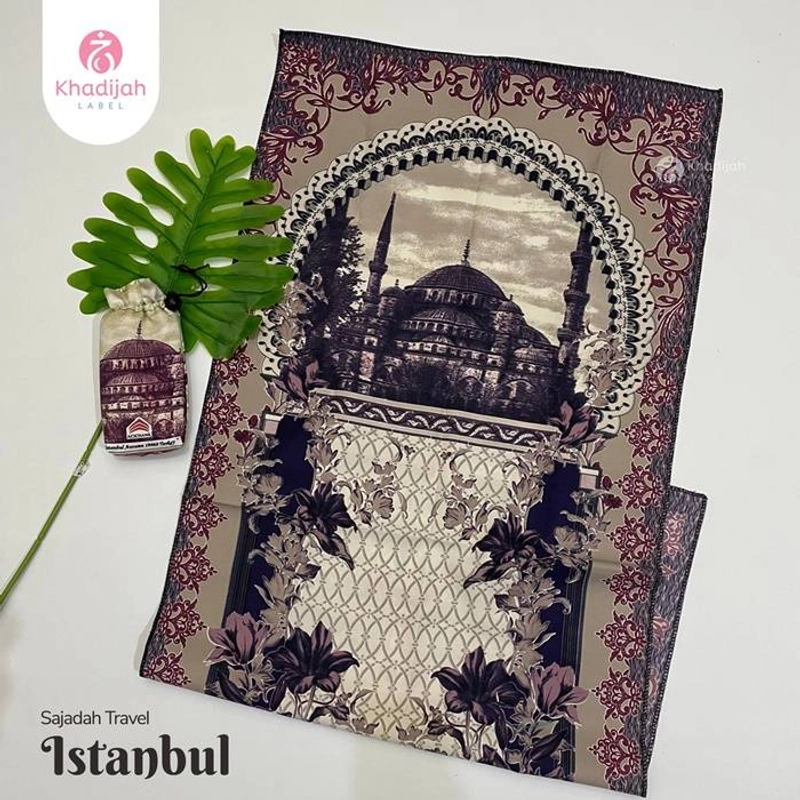 Product image KhadijahLabel DKI - Sajadah Travel Istanbul All Size Random