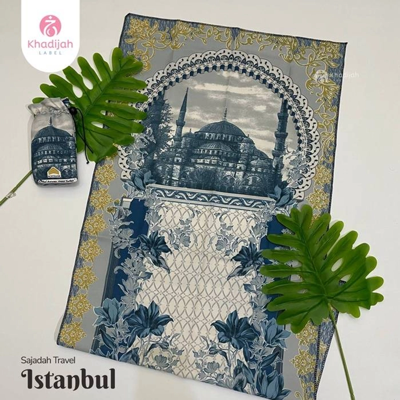 Product image KhadijahLabel DKI - Sajadah Travel Istanbul All Size Random