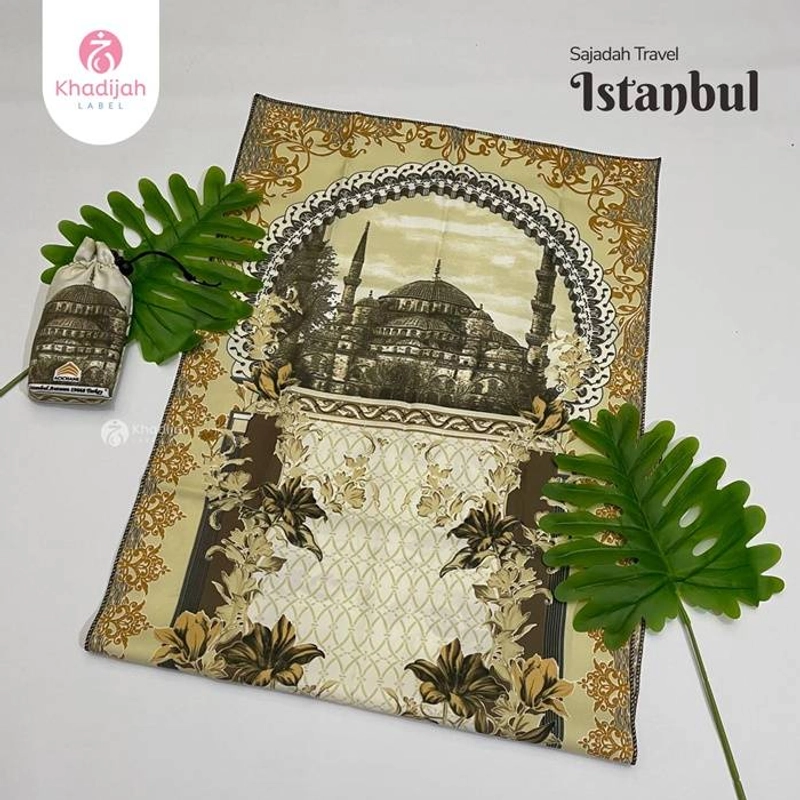 Product image KhadijahLabel DKI - Sajadah Travel Istanbul All Size Random