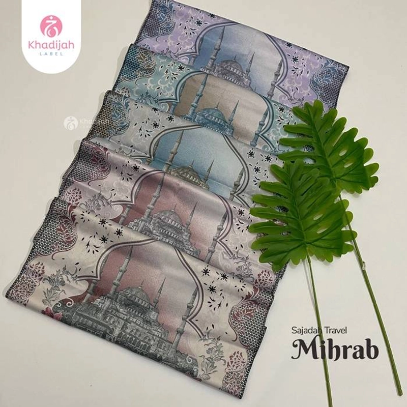 Product image KhadijahLabel DKI - Sajadah Travel Mihrab All Size Random
