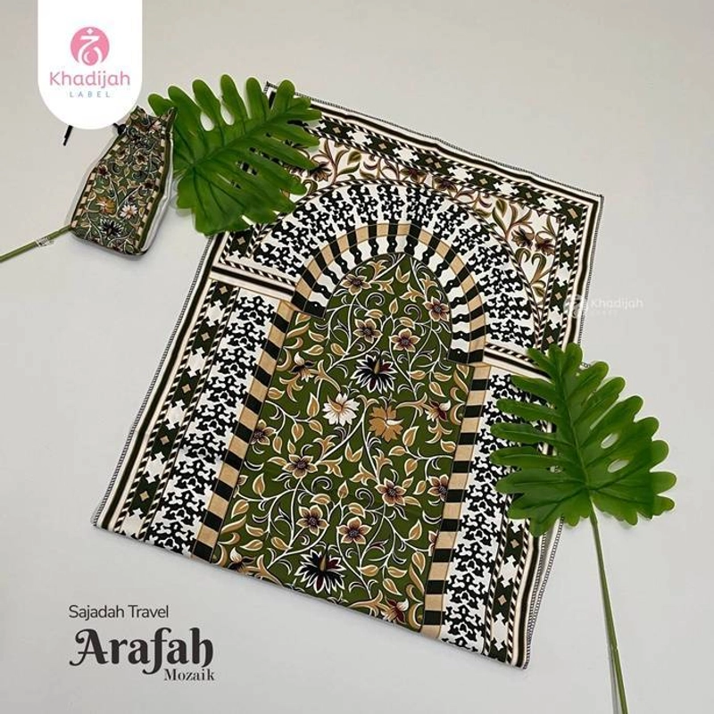 Product image Khadijah Label Jabar - Sajadah Travel Mozaik Arafah All Size Random