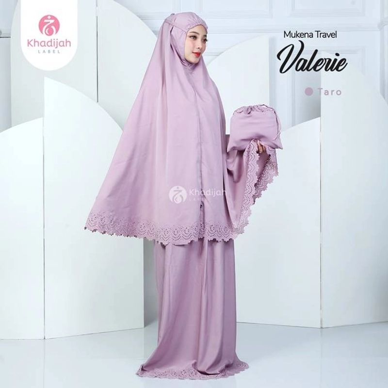 Product image Khadijah Label Jatim - Mukena Travel Valerie All Size Taro