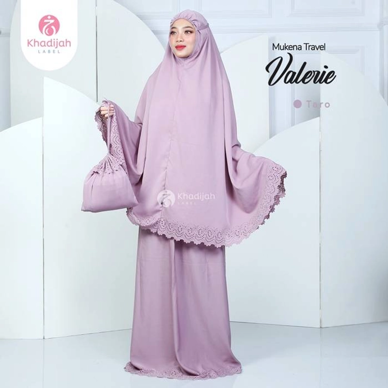 Product image Khadijah Label Jatim - Mukena Travel Valerie All Size Taro