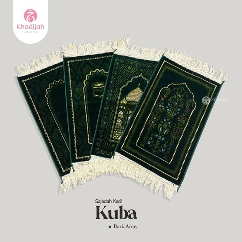 Product image Khadijah Label Makassar - Sajadah Kecil Kuba All Size Random