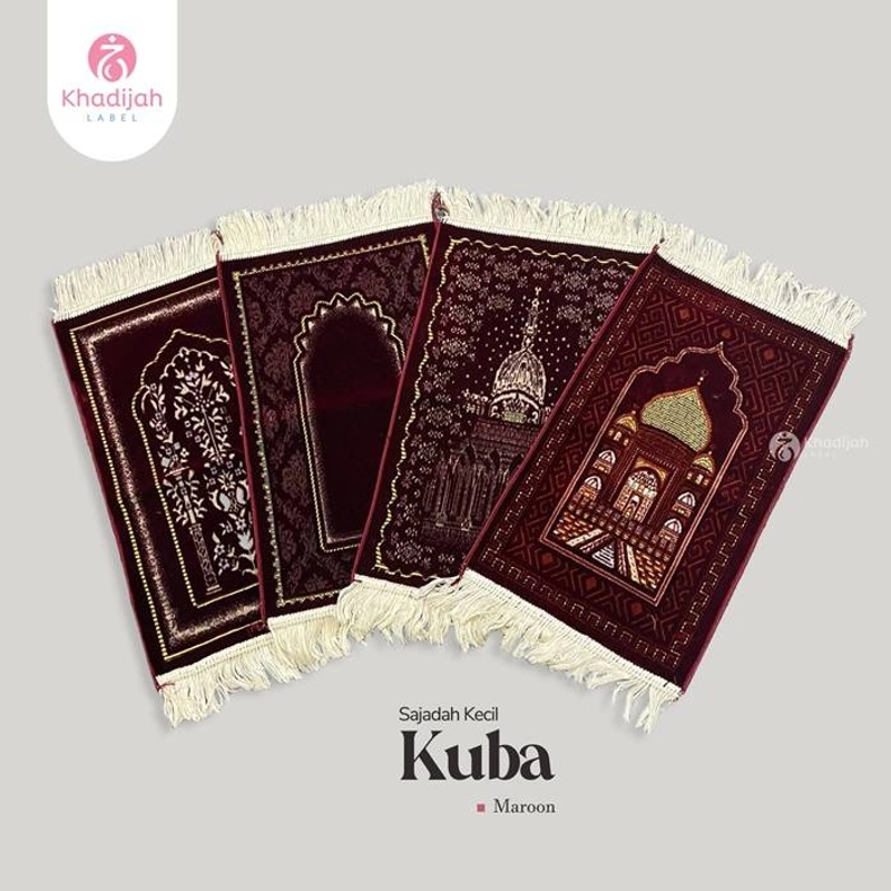 Product image Khadijah Label Makassar - Sajadah Kecil Kuba All Size Random