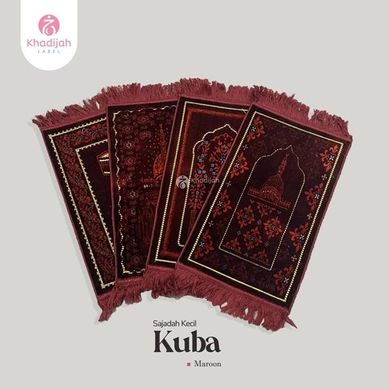 Product image Khadijah Label Makassar - Sajadah Kecil Kuba All Size Random