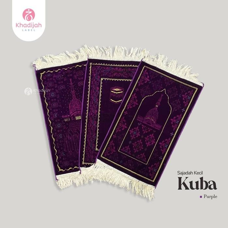 Product image Khadijah Label Makassar - Sajadah Kecil Kuba All Size Random