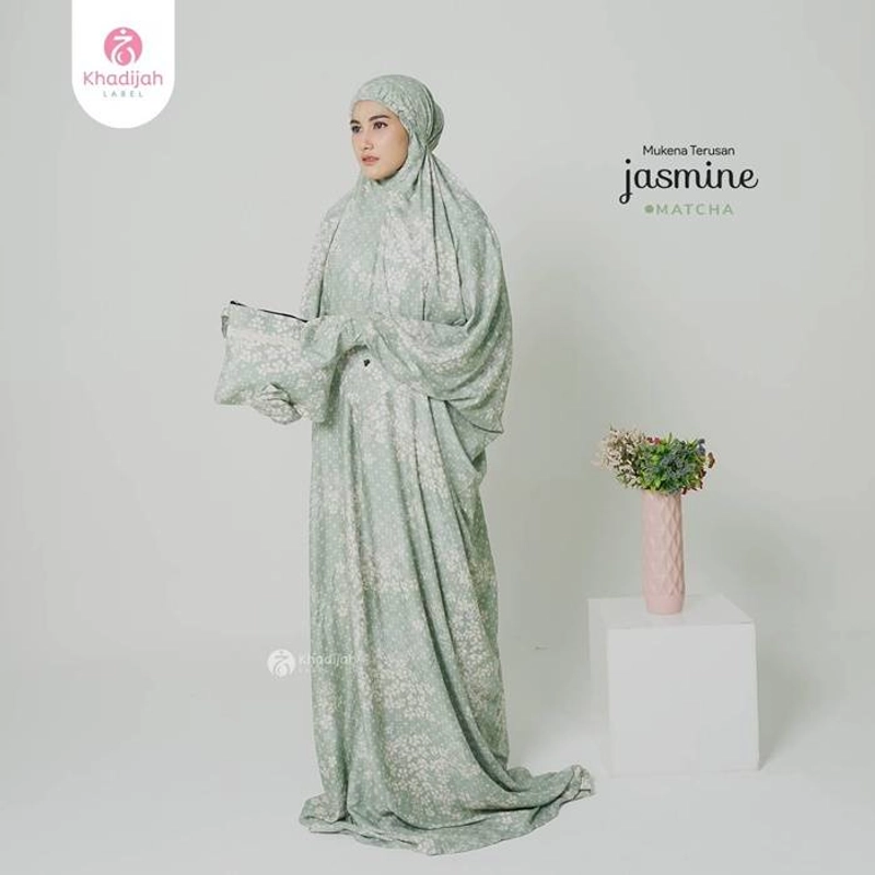 Product image Khadijah Label PLM - Mukena Terusan Jasmine All Size Matcha