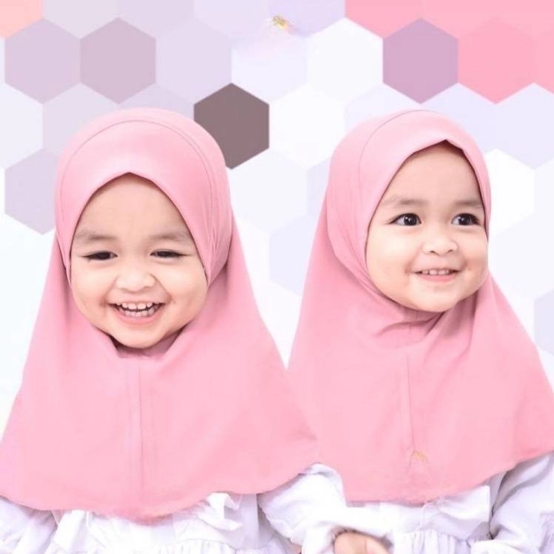 Product image Kiddo Glam - Instant Hijab (size 1-3 tahun) 60 piece