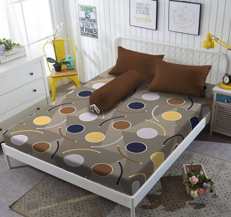Product image Kintakun - Sprei Lite Cerchio 180 x 200cm King