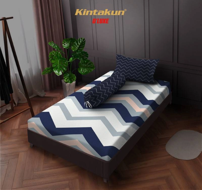 Product image Kintakun Sprei Dluxe Microtex Marma Aesthetic 100 x 200 cm Single