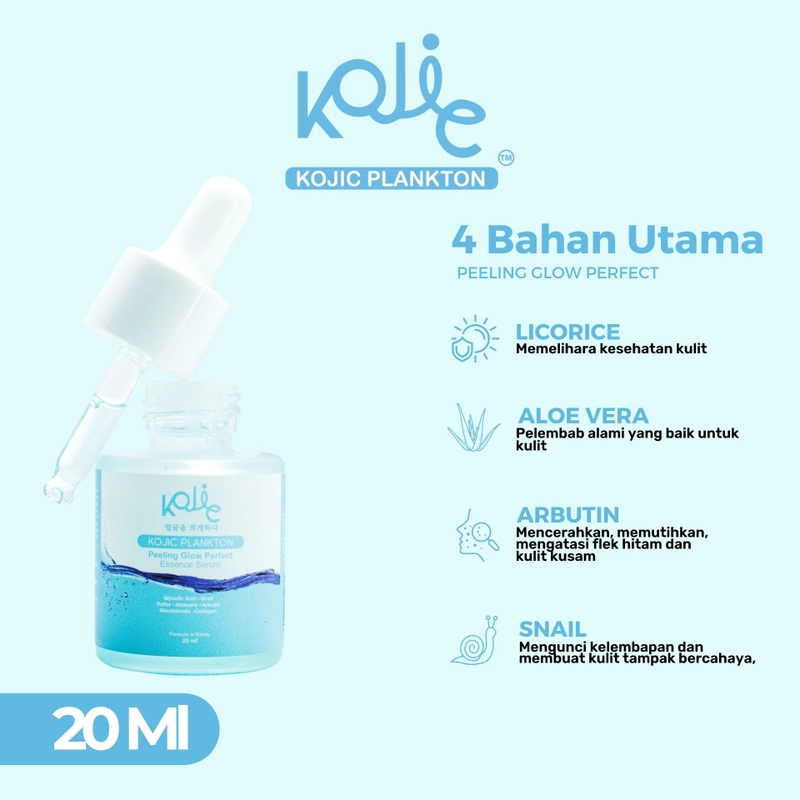 Product image KOJIC PLANKTON - PEELING GLOW ESSENCE 20 ML Face Serum
