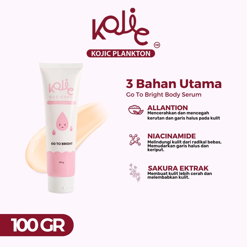 Product image KOJIC PLANKTON - GO TO BRIGHT 100 GR BODY SERUM