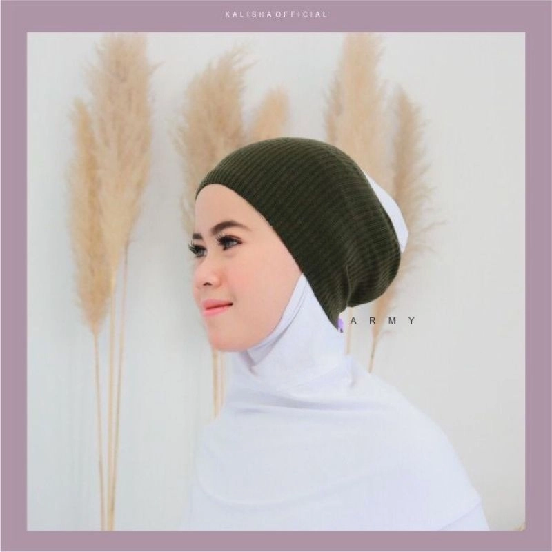 Product image Kalisha official - Knit Inner Rajut Ciput Rajut 25 Army