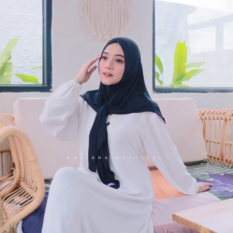 Product image Kalisha official - Segi Empat Malay Instan Jersey 100 Black