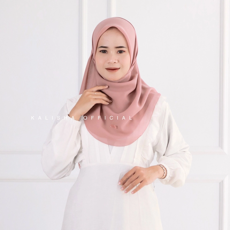 Product image Kalisha official - Segiempat Oval Polycatton Jeera Standar Brown