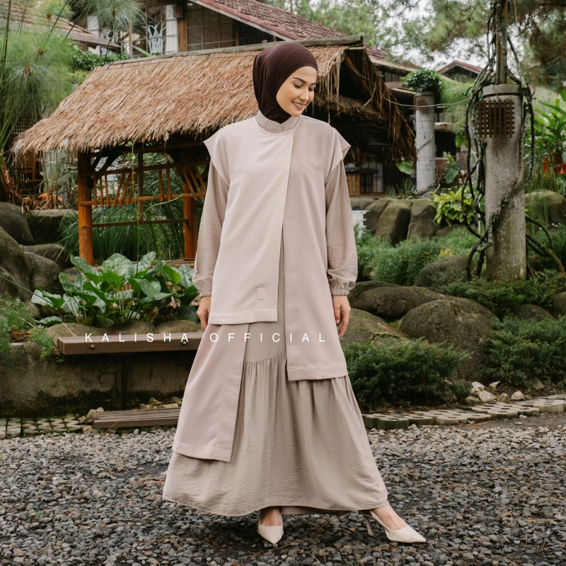 Product image Kalisha official - JMFW Vest Nagagi Rompi Korean Style Standar Mix