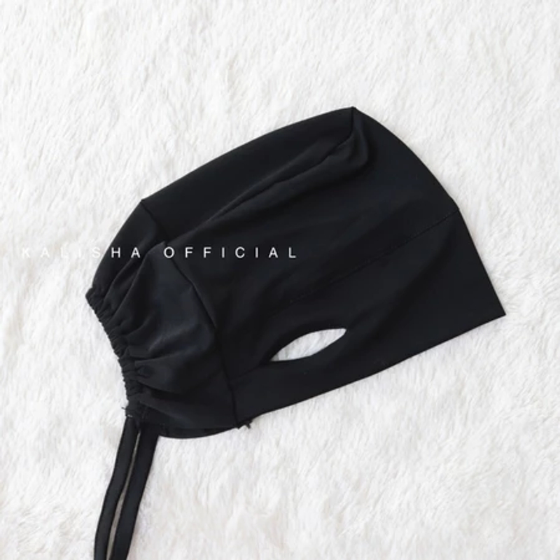 Product image Kalisha official - Ciput Anti Budeg Jersey Dewasa Black